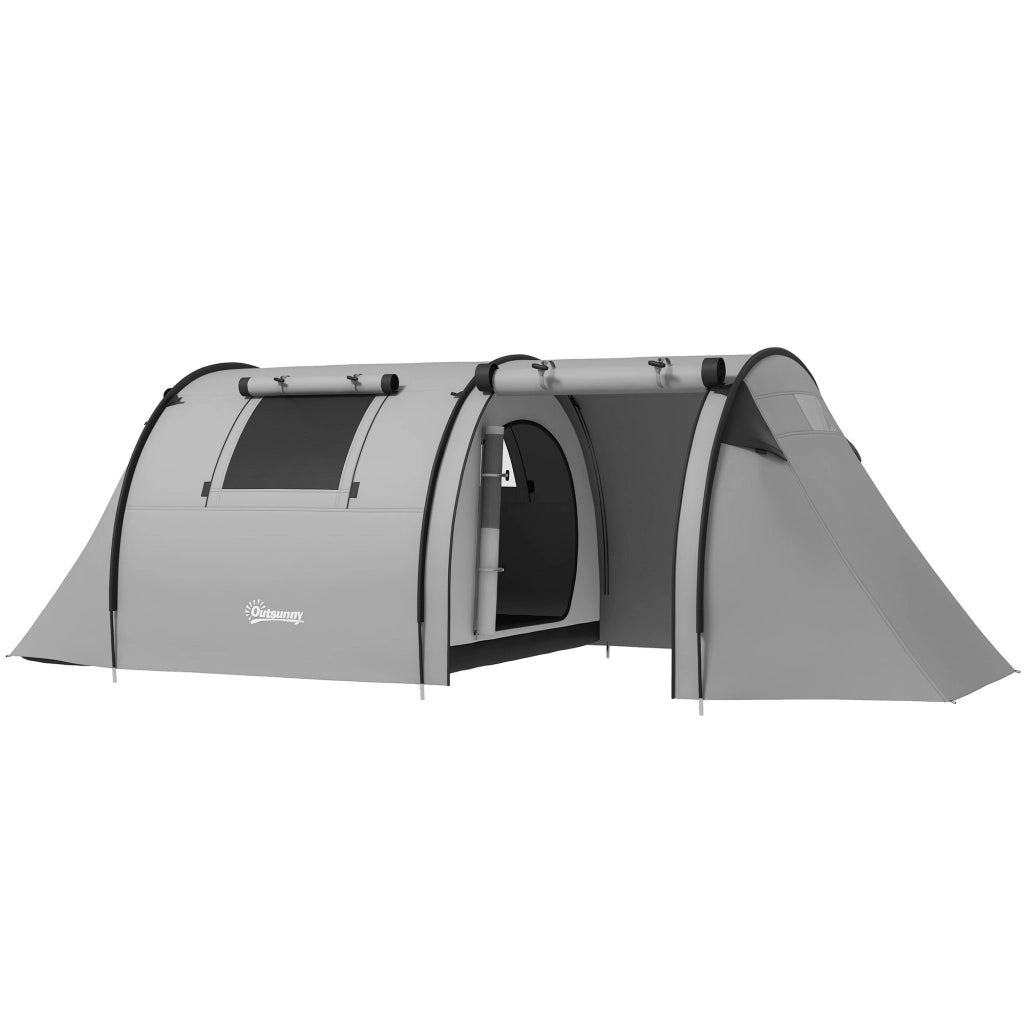 Tenda da campeggio 3-4 persone ¨C zephmum ¨C grigio 3000mm