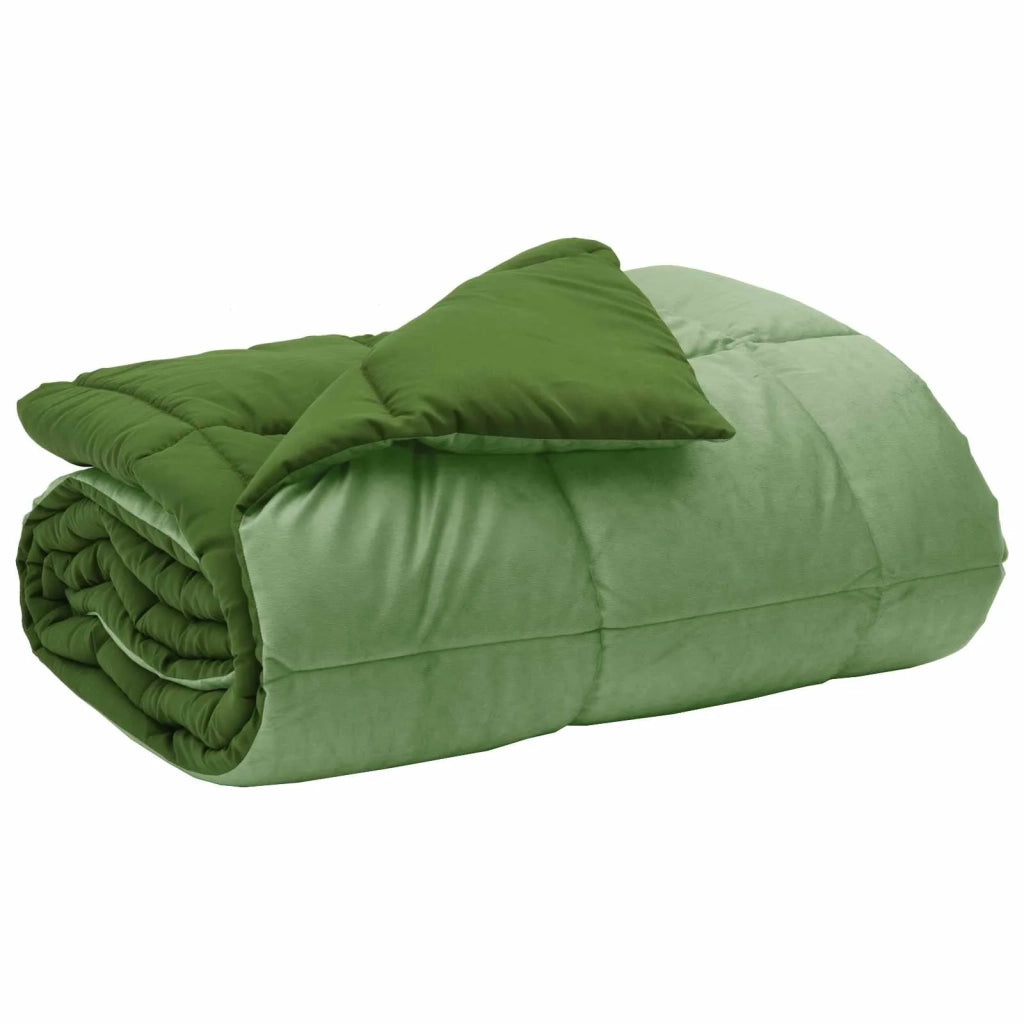 Duvet Invernale 155 x 200 cm Inverno Verde Traspirante 42026123