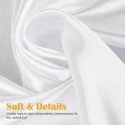Asciugamano per wc rettangolare bianco impermeabile per festa e cucina 140 x 140 cm