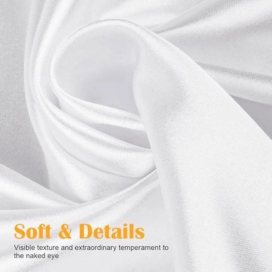 Asciugamano per wc rettangolare bianco impermeabile per festa e cucina 140 x 140 cm