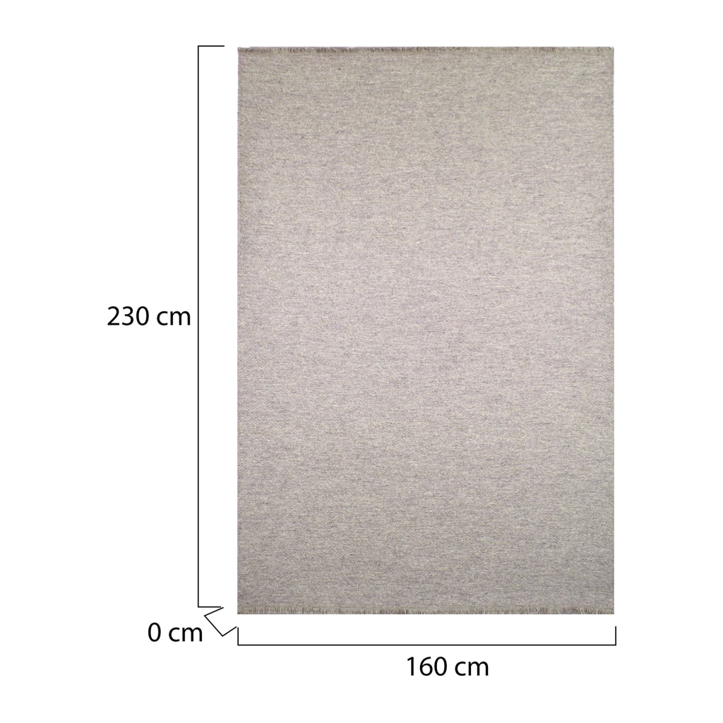 Lasapa, Tappeto 75% Lana 25% Poliestere , 230x160 cm Beige