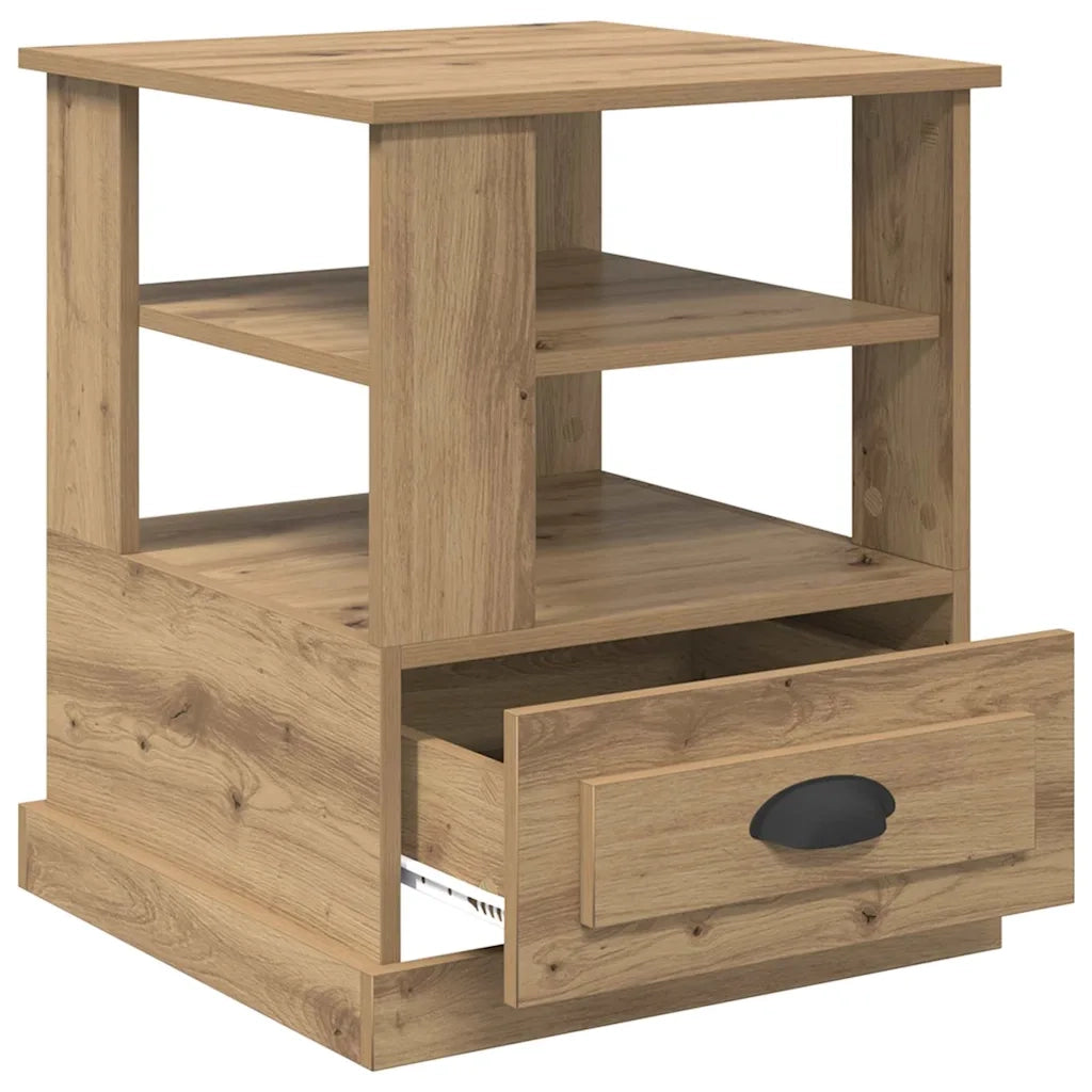Armadio da Notte Rovere artigianale 50 x 50 x 60 cm 881409