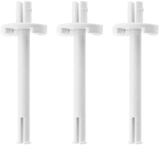 Pini a spola 3 pezzi - Ricambi - Compatibili con RS2000 - Plastica - Duraturo - Facile da installare - Componenti per macchina da cucire