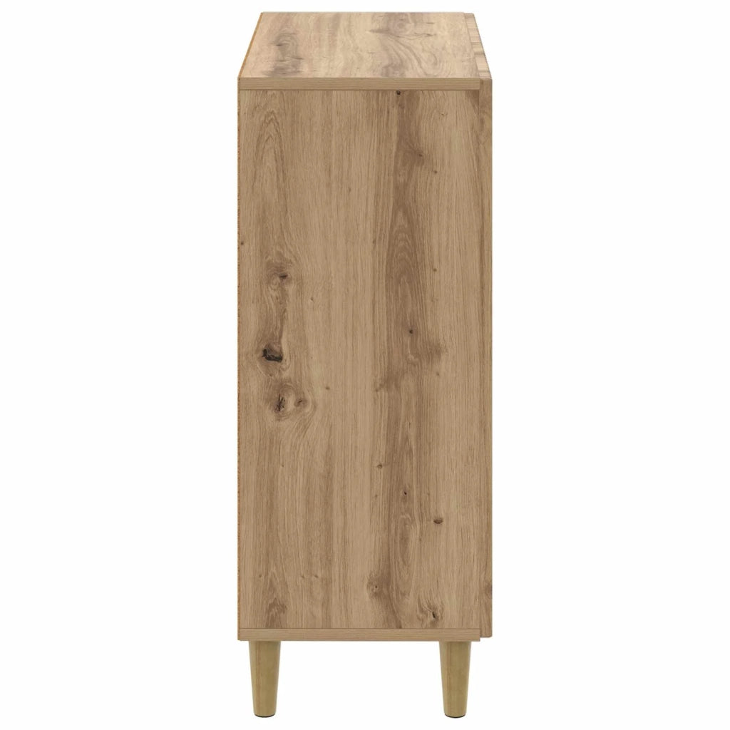 Mobiletto da Bagno ARNHEM Rovere Artigianale 59,5 x 31 x 80 cm 896624