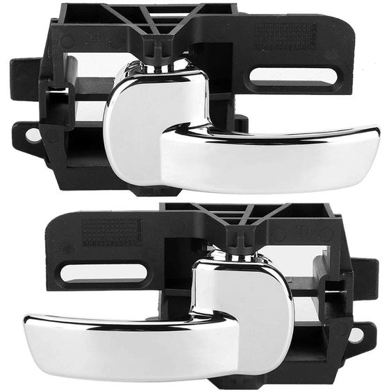Kit di maniglia interno lucido cromato - Maniglia kit - Destra/Sinistra - ABS resistente alle abrasioni - Decorazione lussuosa - Adatto per Mk1/J10/JJ10 2007-2013 - Maniglione interno
