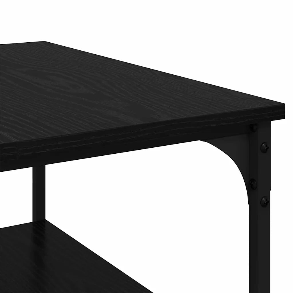 Tavolino da salotto Rovere Nero 55 x 55 x 40 cm 881901