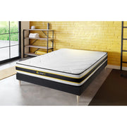 Kit rete e materasso FLEXY 130x220cm - Spessore : 22cm - molle insacchettate e memory foam - rigido
