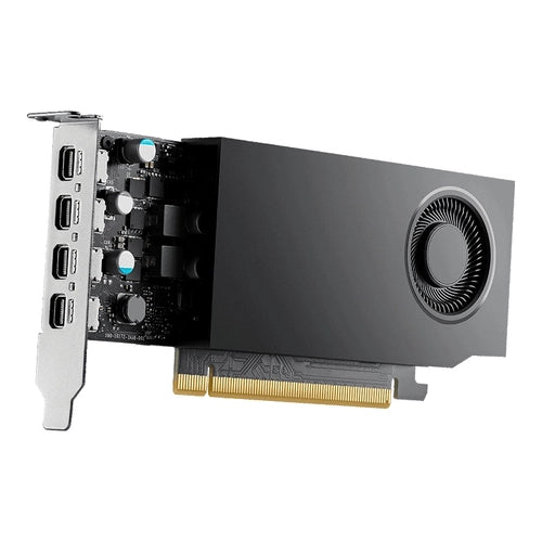 Pny vga quadro rtx a400 4gb, 4x mini dp, 3x mdp to dp adapter, 1x atx bracket, low profile - VCNRTXA400-PB