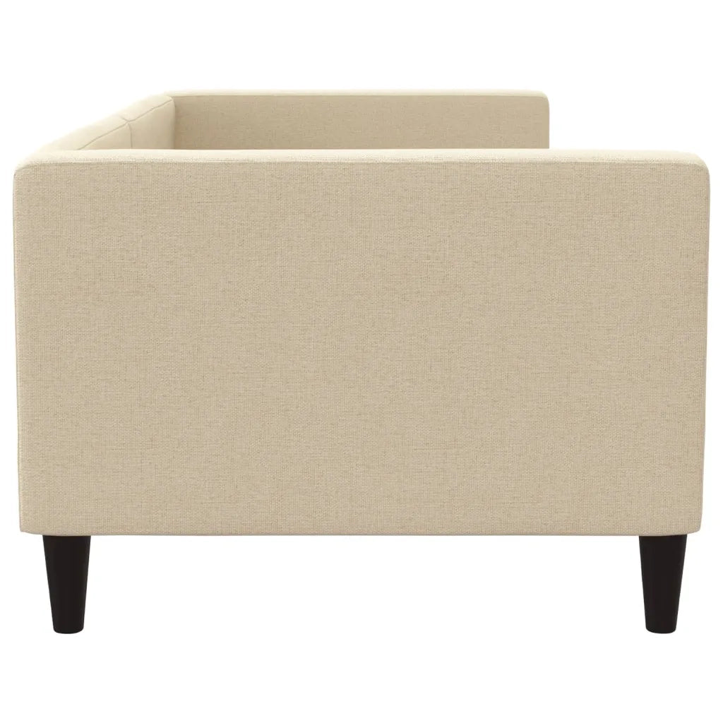 Letto da Giorno Crema 80x200 cm in Tessuto 353982