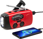 Radio a manovella - Radio di emergenza - Radio a dinamo - Radio a pedale - Camping - Esterno - Situazioni di emergenza - Viaggi - Survival