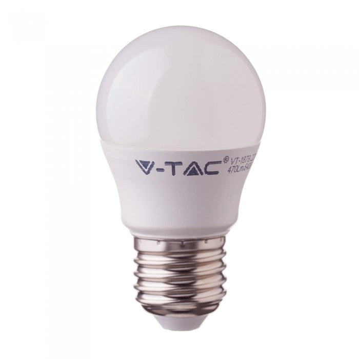 Lampada A Led E27 G45 7W Bianco Neutro Forma Sfera Bulbo Palla Con Smd Samsung SKU-867