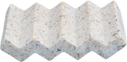 Accessorio bagno in marmo - autoscioglie - 1 pezzo - bianco - ceramica