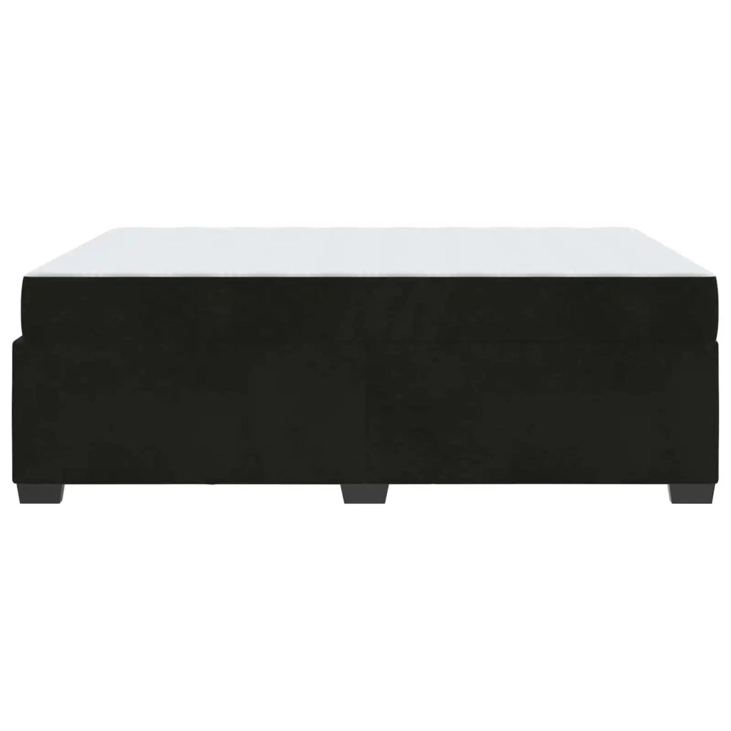Struttura del letto con materasso Nero 140 x 200 cm Tessuto 3399292