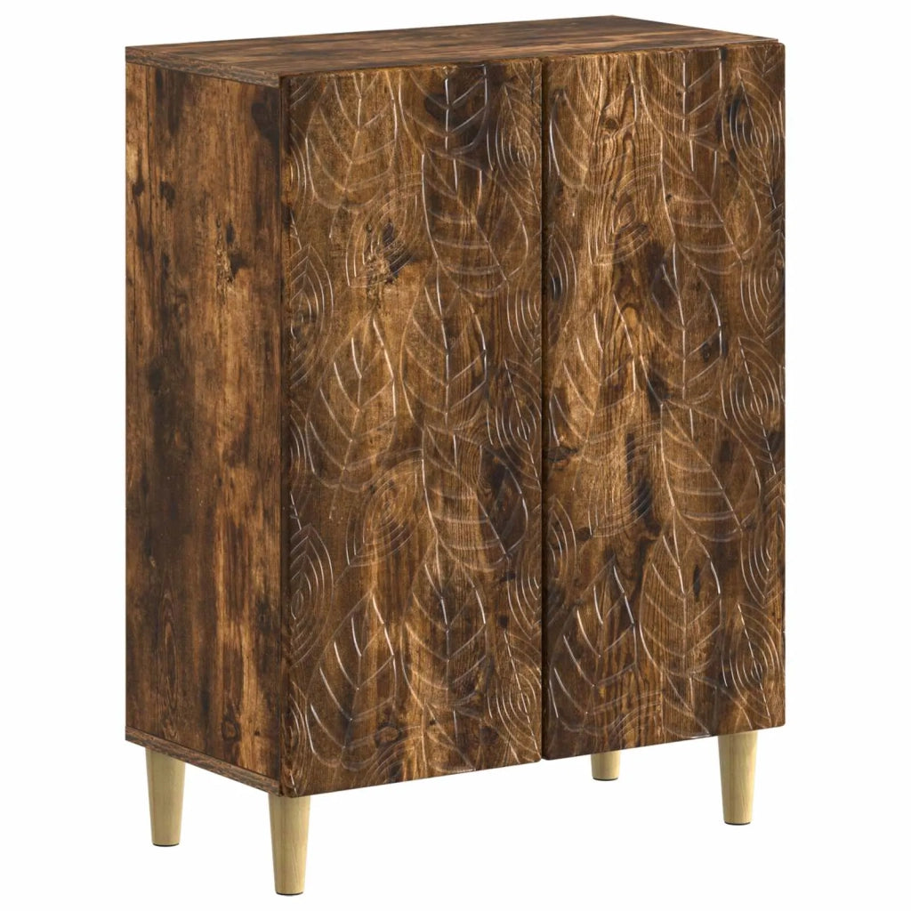 Set di armadietti da bagno in 3 pezzi DELFT Rovere Fumo 3417464