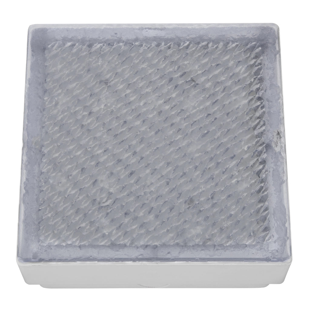 Faretto Calpestabile Contemporaneo Policarbonato Bianco Led 0,9W 7000K