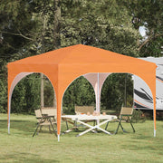 Tenda per feste a pop-up-Gazebo 290 x 290 x 245 cm Arancione 659061