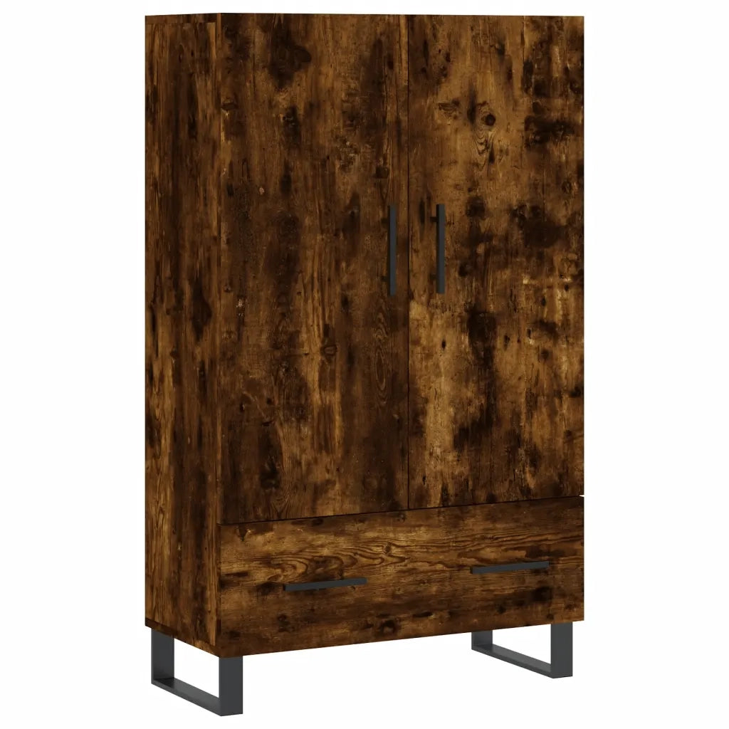 Credenza Rovere Fumo 69,5x31x115 cm in Legno Multistrato 828265
