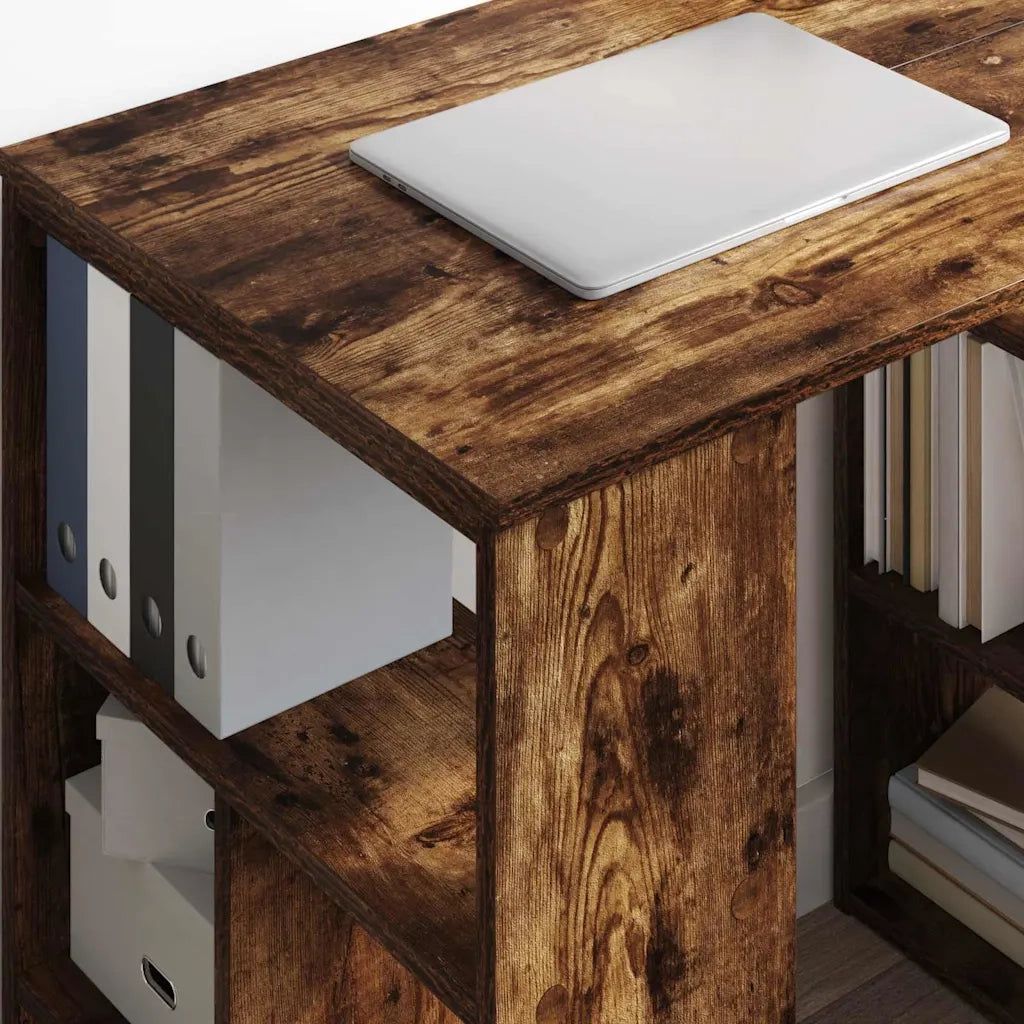 Scrivania Rovere fumé Legno ingegnerizzato 90 x 50 x 75 cm 869510