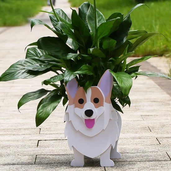 Pentola per cani - vaschetta per piante - PVC - per giardino interno