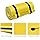 Tappeto Gallegiante per Piscina e Mare, Tappeto da Piscina con Corda di 1,5 m, Resistente ed Elastico, 210 x 66 x 3,5 cm (giallo)