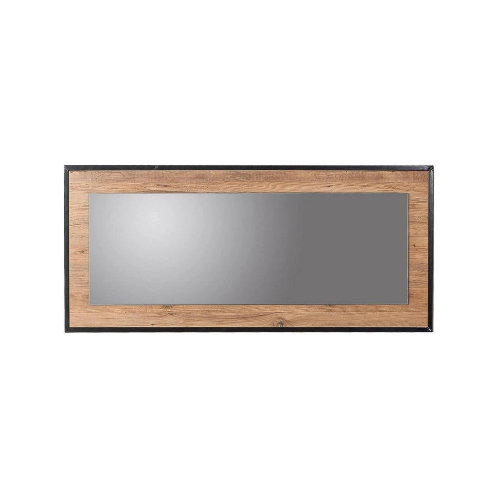 Piaggine, Specchio Forma Rettangolare, 1.5x60h cm Marrone Quercia