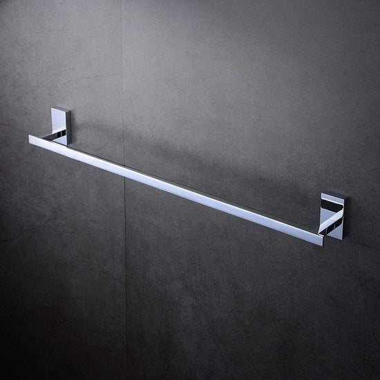 Asciugamani appoggiatori 588 mm in ottone cromato con fissaggio a muro - Stile e funzionalità