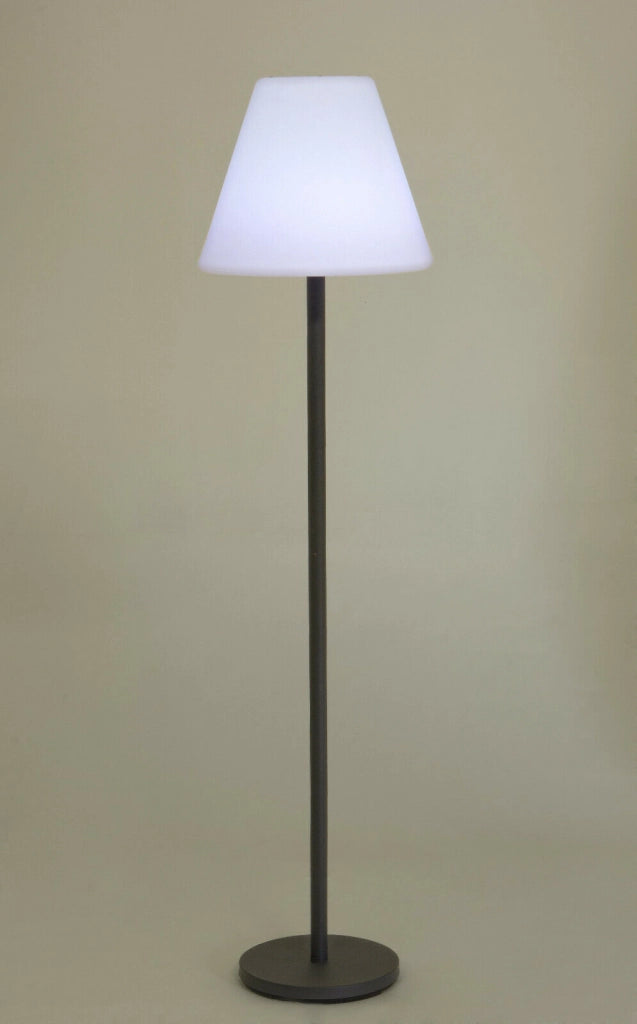 Lampada Piantana Solare Led da Esterno Giardino con Casse BlueTooth Bizzotto