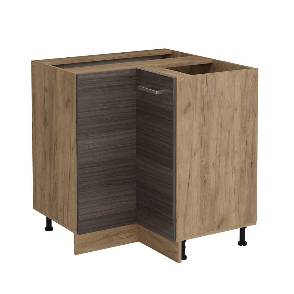 Vicco Mobile ad angolo cucina Grigio nobile 75.6 cm senza piano di lavoro