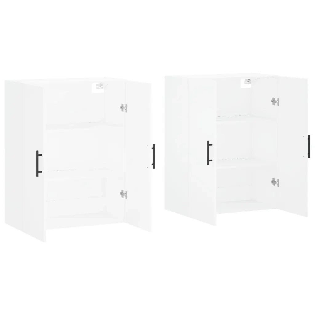 Mobili a Parete 2 pz Bianchi 69,5x34x90 cm 3195643