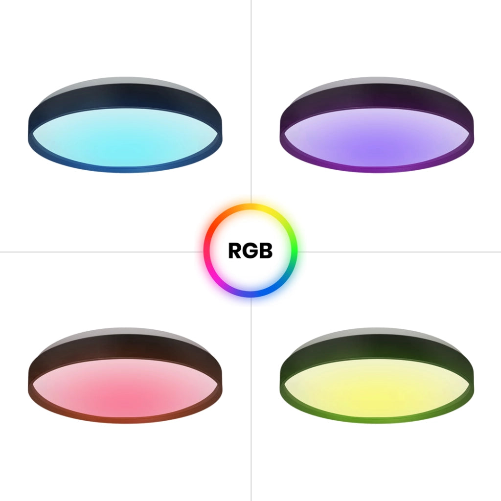 Plafoniera LED Milagro Ringo 36W 39cm RGB dimmer telecomando