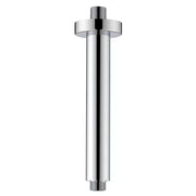 Braccio doccia a soffitto tondo 20 cm con fissaggio rinforzato
