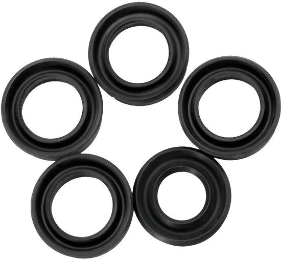 Anello di gomma antistatico 24mm - Gomma nitrile - 50 pezzi - Resistente all'olio e al calore