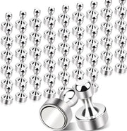 56 magneti neodymium extra forti, piccoli magneti extra forti, magneti neodymium forti, magneti per frigorifero, magneti per lavagne magnetiche, magneti per whiteboard per pannelli da attacchi, magneti per pegboard, accessori per ufficio