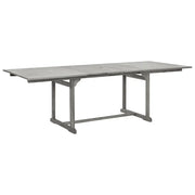 Tavolo da Pranzo per Esterni (160-240)x100x75cm Massello Acacia 316573