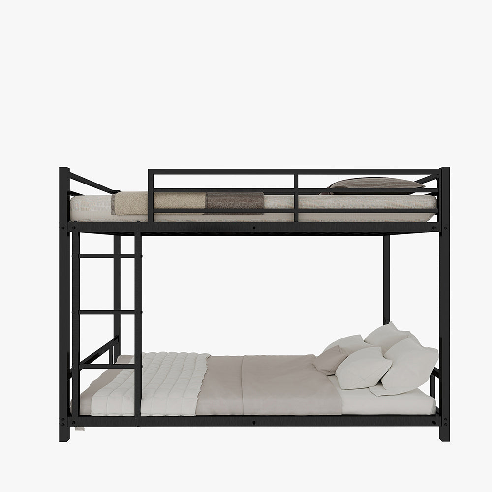 Letto metallico a castello - Xylo - struttura pesante, senza rete