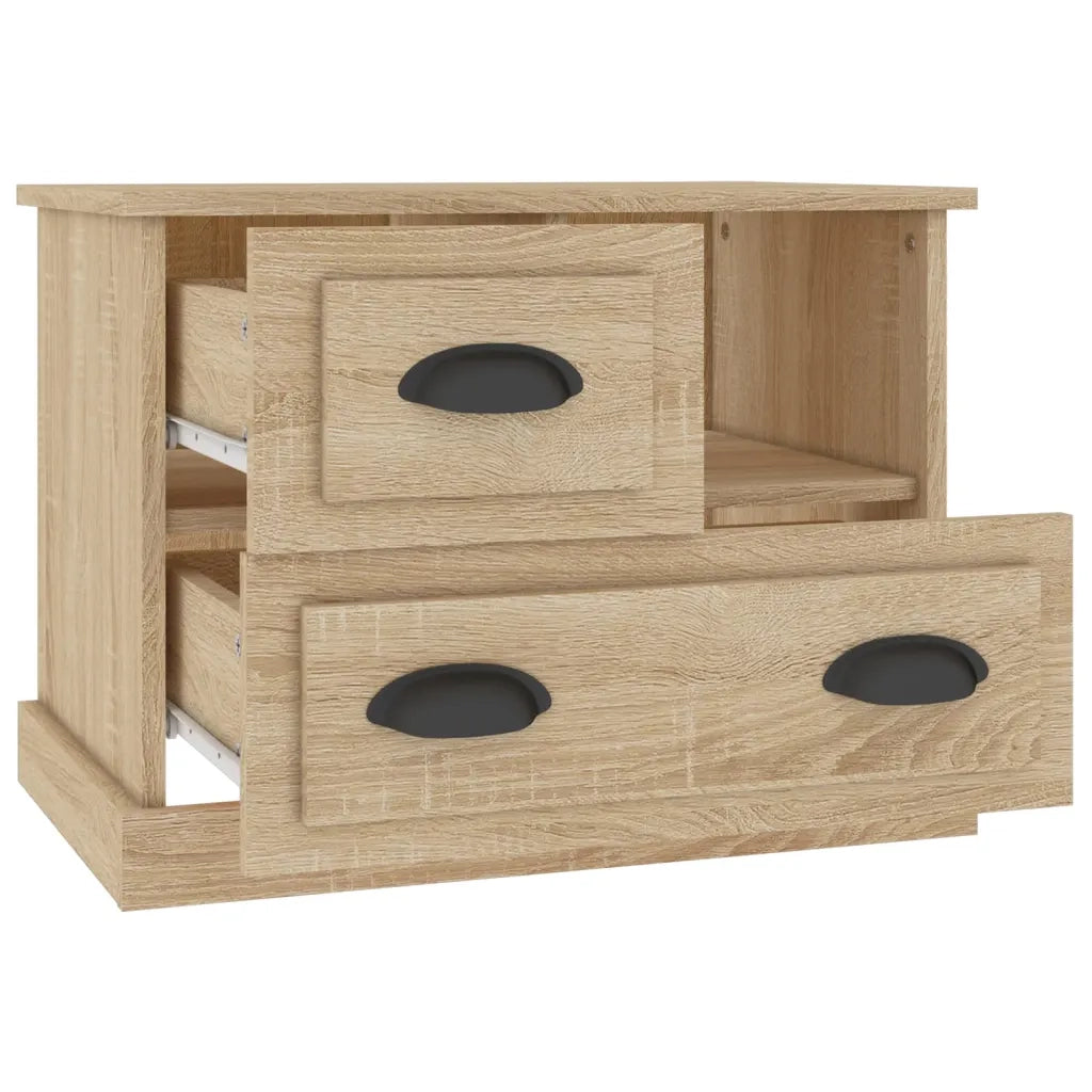 Comodino | Armadio da Notte | Mobiletto da notte Rovere Sonoma 60x39x45 cm