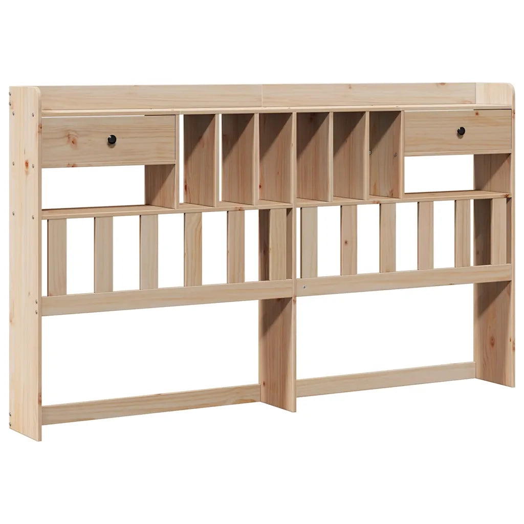 Letto Libreria senza Materasso 180x200 cm in Legno di Pino 3321944