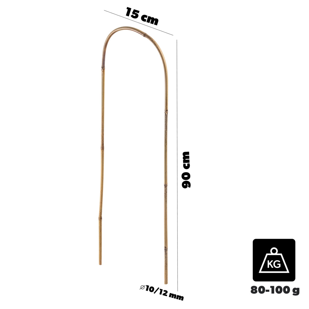 KADAX Bambusowa podpora łukowa 90cm x 10/12mm x 15
