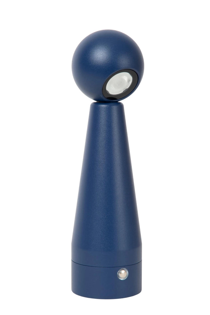 Lampada da tavolo LED 3000K senza fili IPSOS Lucide blu
