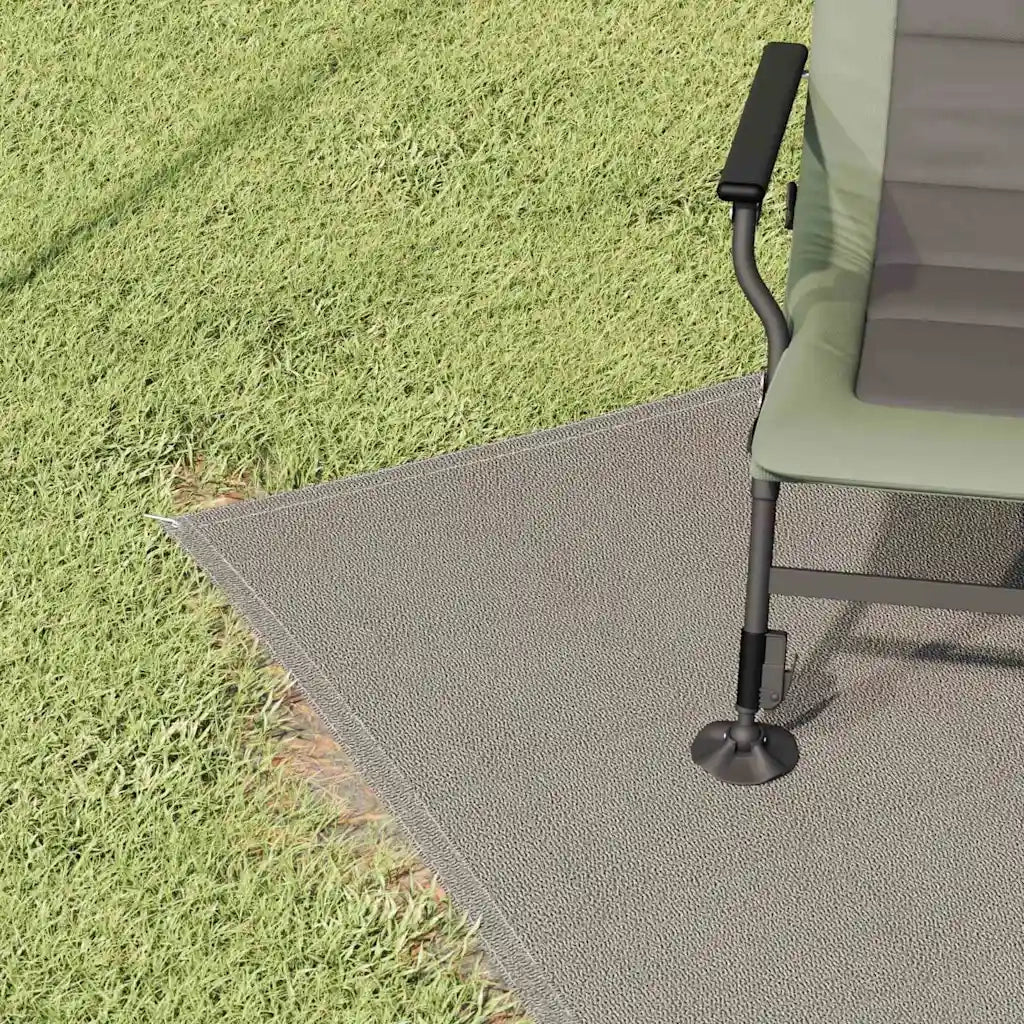 Tappeto da Tenda Grigio chiaro 250 x 350 cm Polietilene 42000191