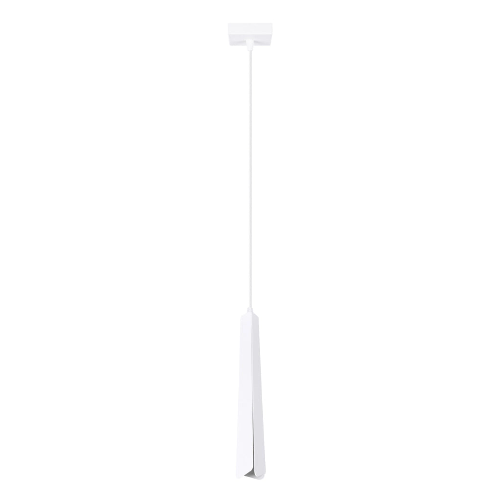 Lampada a sospensione tubo bianca REFLEX Pure Lume G9