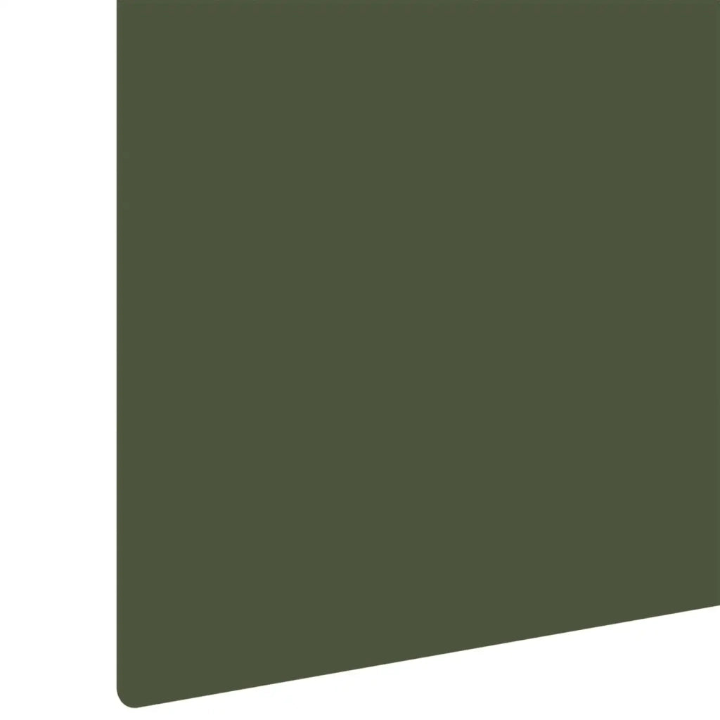 Bordura per Prato 30 pz 100 x 18 cm Acciaio Verde Oliva 8008844