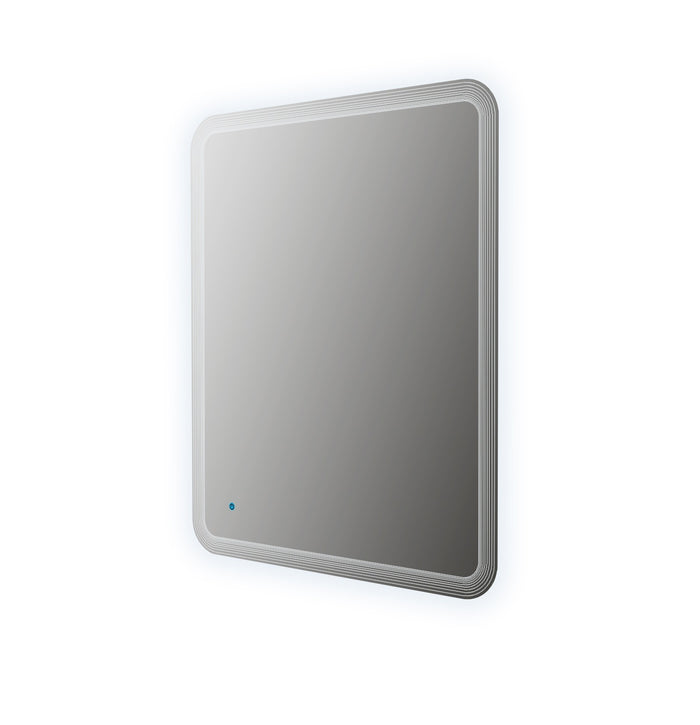 Specchio illuminazione led con disegno lavorato Made in Italy 45028