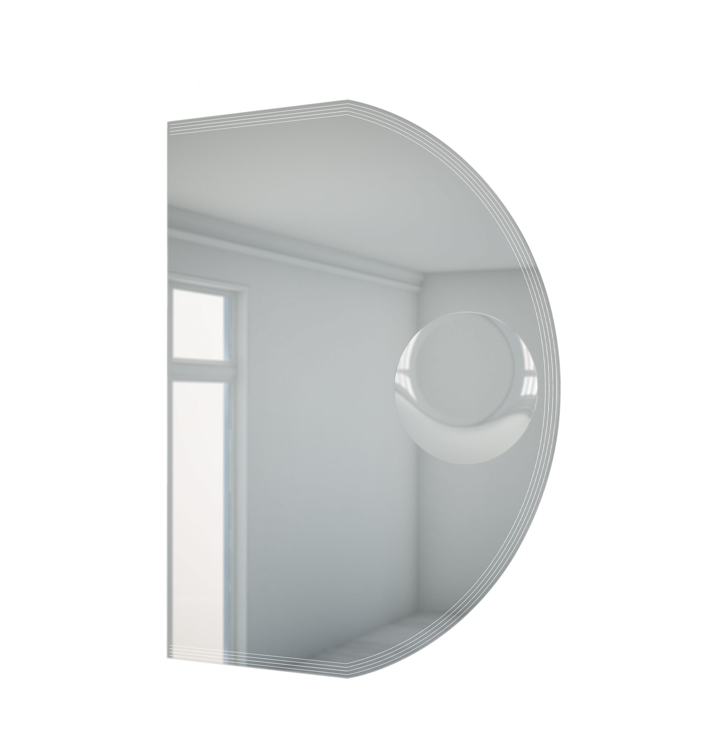 Specchio illuminazione led con specchio ingrandimento Made in Italy 45029