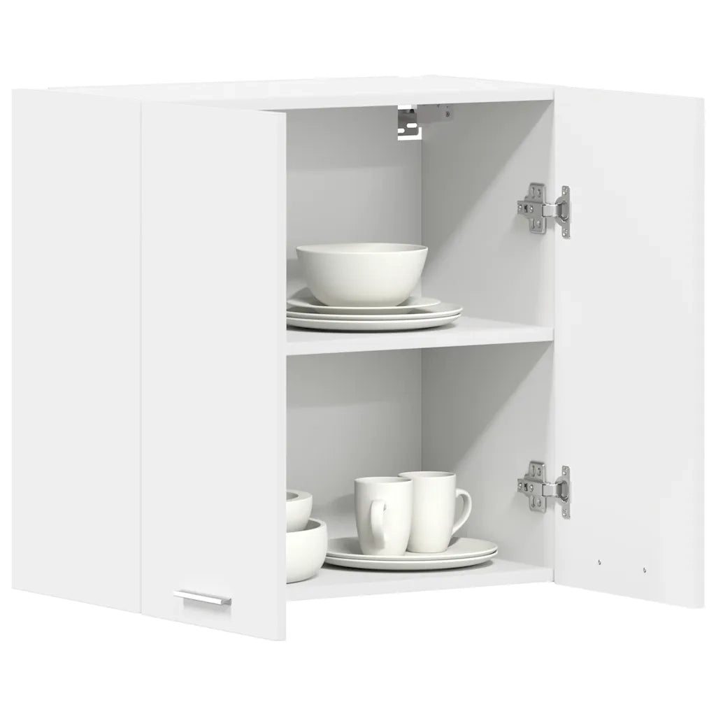 Mobile Pensile “Lyon” Bianco 60x31x60 cm in Legno Multistrato 801268