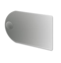 Specchio illuminazione led con specchio ingrandimento Made in Italy 45030