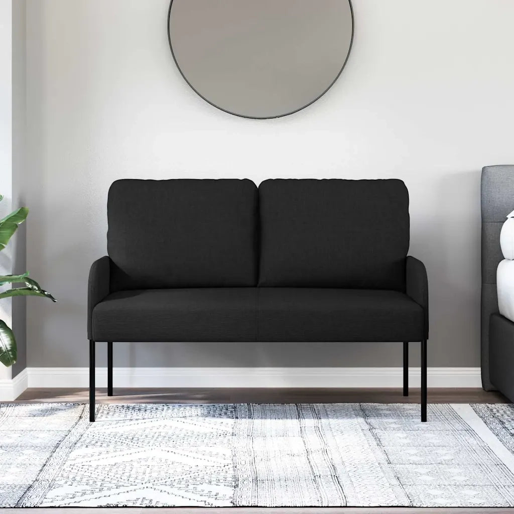 Divani con cuscino 110cm Nero Legno compensato 42023448