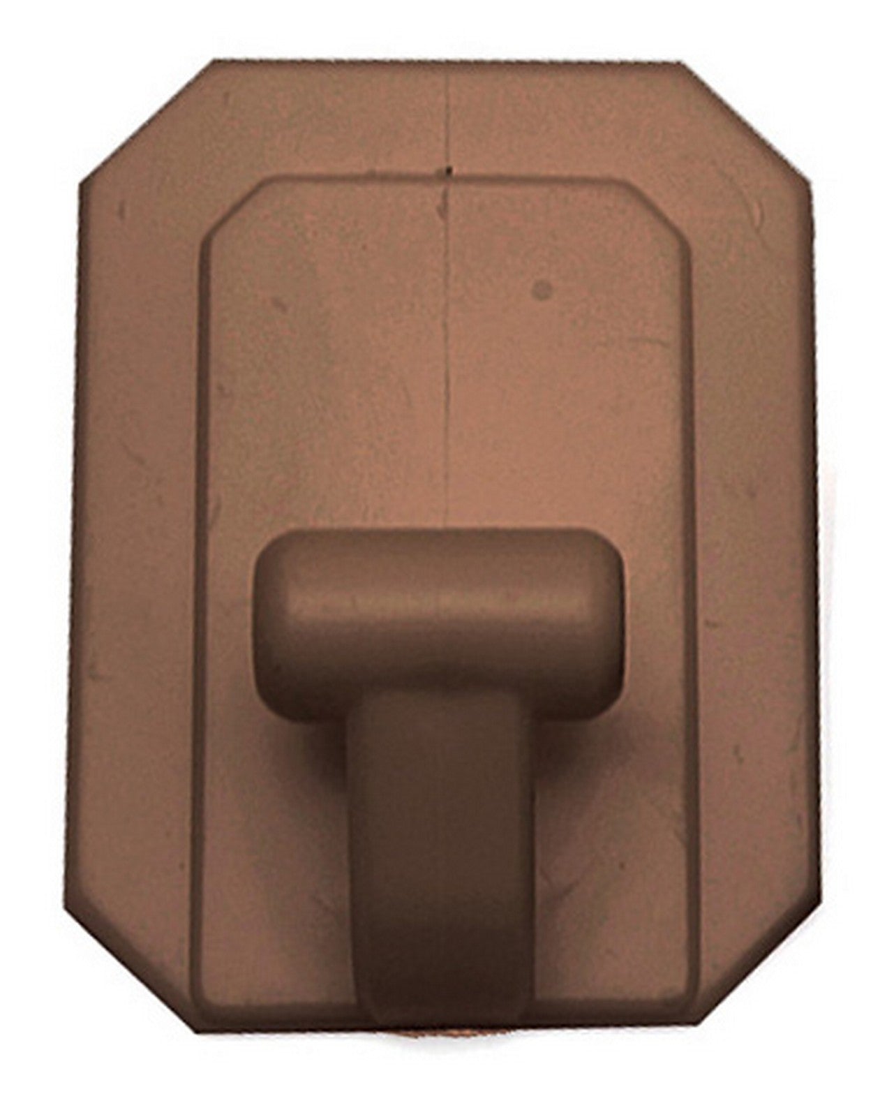 gancio gigante plastica adesivo marrone cod:ferx.4503