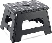 Scaffale pieghevole, alta 22 cm, capacità 150 kg, antiscivolo, leggero, adatto per cucina, bagno, camera da letto