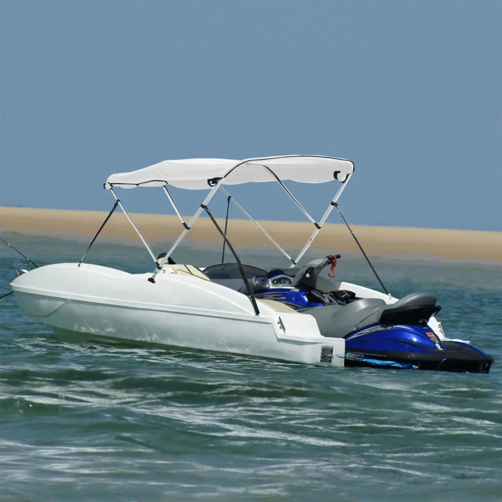 Bimini di Prua con Pareti Laterali 3 Archi 183x(170-182)x137cm CFW4503798